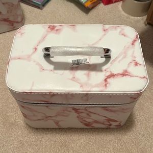 COPY - Ulta Beauty Pink & White Marble Large Train Case